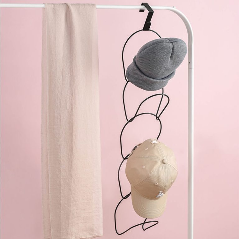5 PCS Multifunctional Iron Hat Rack Over the Door