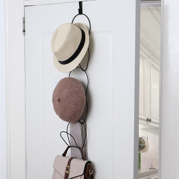 hat rack for door