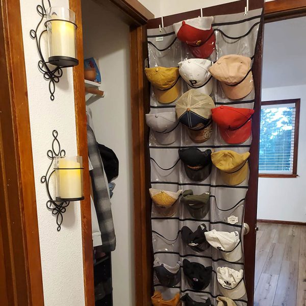 door hat hanger for baseball caps