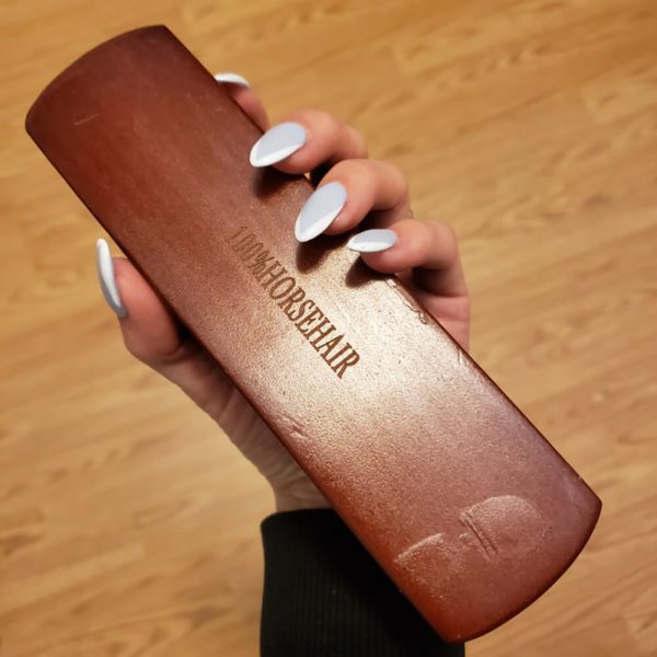 horse hair brush for leather