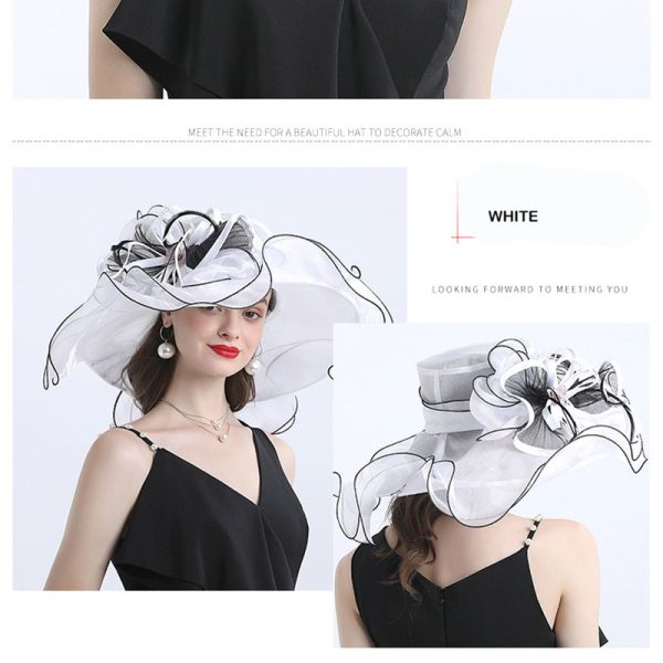 white church hats for ladies